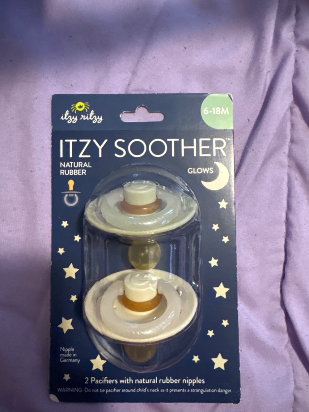 Itzy soother pacifiers